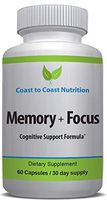 Improve Memory and Alertness | All-natural Brain Boosting Supplement For Cognitive Health | Better Concentration, Remember Details Easily, Solve Problems Faster, Overcome Senior Moments | 60 capsules