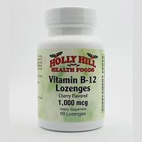 Holly Hill Health Foods, Vitamin B-12, Cherry, 60 Lozenges