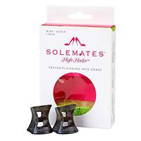 Solemates High Heel Protectors (Black, Wide)