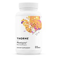 Thorne Research - Plantizyme - Plant-Based Enzyme Complex for Vegetarian Digestive Support - 90 Capsules