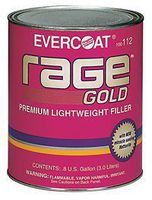 Evercoat 112 Rage 3 Liter Gold Premium Lightweight Body Filler