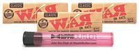 RAW"WAR ON Hate" Natural Unrefined 1 1/4 Rolling Papers (3 Packs) with Hippie Butler KewlTube