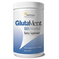 Pure pharma Grade L-Glutamine Powder 10 Gram Scoop 50 Serving jar |GlutaMent|