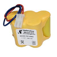 BatteryGuy BGN2500-5FWP-A800EC 6V 2500mah Rechargeable Nickel Cadmium Battery