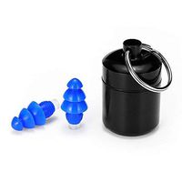 DELAMZ - 1 Pair 27db Soft Silicone Noise Cancelling Earplugs Swimming Diving Anti-Noise Ear Plug for Sleeping Hearing Protection with Box