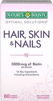Nature's Bounty Hair, Skin and Nails Formula, 180 Coated Caplets (3 X 60 Count Packages)