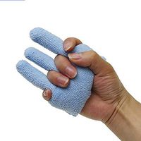 BIHIKI Finger Contracture Cushion,Hand and Finger Exerciser Keeps Fingers Separated, Prevent Finger Festering Rickets Hand Elderly Care for Bed Sores