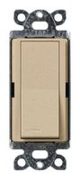 Lutron Claro On/Off Switch, 15-Amp, Single-Pole, SC-1PS-DS, Desert Stone
