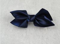 40pcs Satin Ribbon Festoon Bows Flowers Applique/Wedding/DIY(Pick Color) (Sapphire)