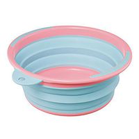 Mai® Foldable Portable Basin Silicone Material Household Washbasin Large Round Basin Laundry Wash Basin Basin Foot Massage Travel 40.5 * 16.5cm (Color : Blue)