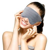 Updated Weighted Eye Mask for Sleeping COCOBELA Eye Mask Pillow for Men Women,Adjustable Strap Blackout with Fabric Soft Breathable Cotton and Premium Glass Beads for Sleep and Stress.75 Pound