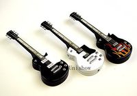 Unishow® New Guitar Shaped Torch Cigarette Lighter Refillable Cigar Cigarette Butane LED Lighter