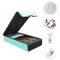 WSTJY Cell Phone Sanitizer Box UV Light Sanitizer Multi-Function Cleaner Aromatherapy Box with USB Charger for iPhone Android Smart Phone Jewelry Watches Devices