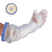 Easy Self-wear, Reusable Arm Cast Cover - Light and Travel-Friendly - Keeps Cast and Bandage Waterproof