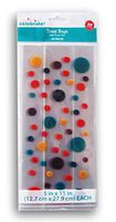 Colorful Polka Dot Party Cellophane Treat Bags with Twist Ties - 20 count
