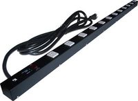 48 in 12 Outlet Metal Power Strip