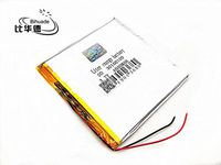 BIHUADE 3.7V 4000MAH 30100100 Lithium Polymer Li-Po Rechargeable Battery for DIY Mp3 MP4 MP5 GPS