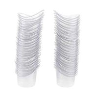 YouU Non Sterile Eye Wash Cups Portable Disposable Measuring Cup 5ml/8ml Eye Flush Cleaning Cups Vials for Storage or First Aid Kit Use (50 pcs/Plastic)
