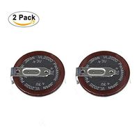 SUPERELE 2pcs VL2020 Rechargeable Battery Lithium Coin 3V 20MM Horizontal Tab for BMW E46 E60 E92 3 328 330 X5 Remote Key