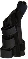 Bird & Cronin 08147372 Primo Wrist Brace with Thumb Spica, Left, Small Size, Black