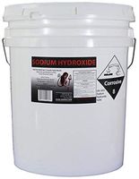 50 lb Red Hot Devil Lye Sodium Hydroxide Meets Food Chemical Codex High Grade Caustic Soda Beads