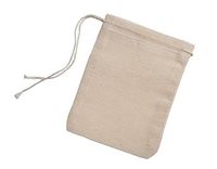 Cotton Muslin Bags 3x4 Inch Drawstring 5000 Count Pack