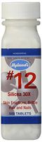 Acne and Blackhead Treatment, Hair Growth Supplement, Nail Growth and Strengthener, Homeopathic Remedy by Hyland's, No. 12 Cell Salt Silicea 30X Tablets, 1000 Count