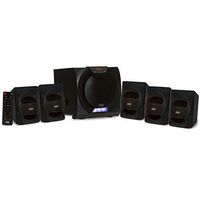 Acoustic Audio AA5230 Home Theater 5.1 Bluetooth Speaker System with USB Input and LED Display