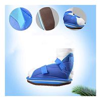 Canvas Cast Sandal - Post-Op Shoe for Men & Women - Walking Shoe for Broken Toe/Foot Fracture with Adjustable Straps Fracture Recovery 103 (Size : L)