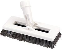 Carlisle 363883103 Swivel Scrub Brush, 8", Black (Pack of 12)
