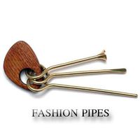 Carved Tobacco Pipe LION HEAD. Pear Wood Handcrafted & Exclusive Tamper Gift