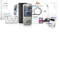 YBS Philips Digital Pocket Memo with Power Adapter and Premium Case with Belt Clip