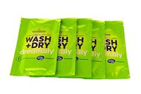 Dreambly Laundry Sheet, Organic, 6 in 1 Detergent, Whitener, Stain Remover, Brightener, Fabric Softener, Anti-Static, 5 Single Sheet Packs