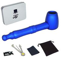 ASNTA Thinks You Need a Portable Blue Durable Detachable Private Tube with 10 Stainless Steel mesh Filters and a Storage Bag