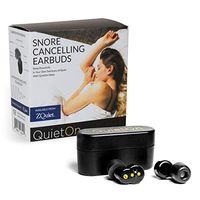 ZQUIET QuietOn Premium Snore Cancelling Wireless Earbuds – Active Noise Cancellation for Snoring and General Noise Reduction, 4x Better than Foam Earplugs, 20Hr Battery Life, Comfortable Fit for Sleep