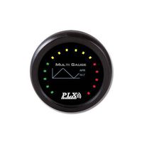 PLX Devices PLX DM-6 Black Touchscreen Automotive Multi-Gauge