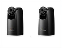 Brinno TLC200 Pro Time-Lapse Video Camera Two-Pack Bundle, Best For Low Light - 40 Days Battery Life, 720p HD w/Display, Batteries Included