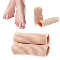 Fdrirect New Soft Gel Cap Finger Toe Sore Tube Protector Small Foot Care Health