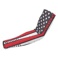 Sincerity First Thin Reg Flag UV Protection Cooling Arm Sleeves for Sports Running Men Women