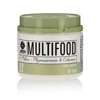 ATP Science Multifood Multivitamin Daily Supplement with Natural Balance of Nutrients & Vitamins: Zinc, Vitamin C, D, E, B1, B2, B6, Biotin, Selenium 100% Vegan, Whole Food, Helps Detox - 60 Caps