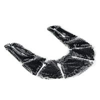 Reusable Gel Ice Pack Hot Cold Compress for Shoulder Neck Knee Arm Elbow Waist Back Pain Ease,Stiff Muscles - Black