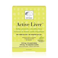 New Nordic Active Liver, 30 Tablets Daily Liver Detoxifier and Regenerator with Milk Thistle Extract, Artichoke Extract and Turmeric