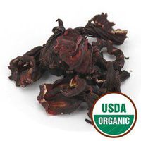 Hibiscus Flowers Whole Organic - 4 oz (113 G) - Starwest Botanicals