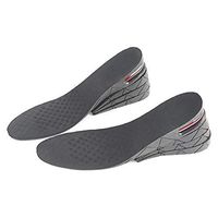 YUIOP Height Increase Insole Invisible Increased Heel, Shoe Inserts Full Length Breathable Comfort, Height Adjustable for Men and Women Application 35-44 Size Can Be Cut