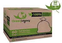 Green Legacy Tall Kitchen Trash Bags - 60 Bags/Box ON SALE! (17 Cents/Bag)