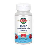 Kal 1000 Mcg B-12 Berry Methylcobalamin, 60 Count