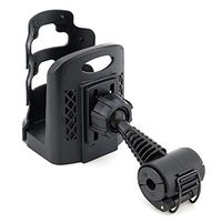 fineshelf 2019 New Bike Cup Holder, 360 Degrees Universal Rotation Drink Water Bottle Cages Fit Bicycles, Mountain Bikes, Motorcycle,Prams and Wheelchair Black