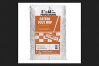 Lanier Dust Mop Refill Cotton 4 Ply 5 " X 48 " White Bagged