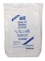 Bag of Reclaimed White Cotton Rags - One Pound