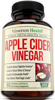 Apple Cider Vinegar Supplement. Natural, Advanced Detox Cleanse Support. Promotes Digestion, Heart and Immune Health. Helps Balance Blood Sugar. 60 ACV Vegetarian Capsules. Non-GMO and Gluten-Free